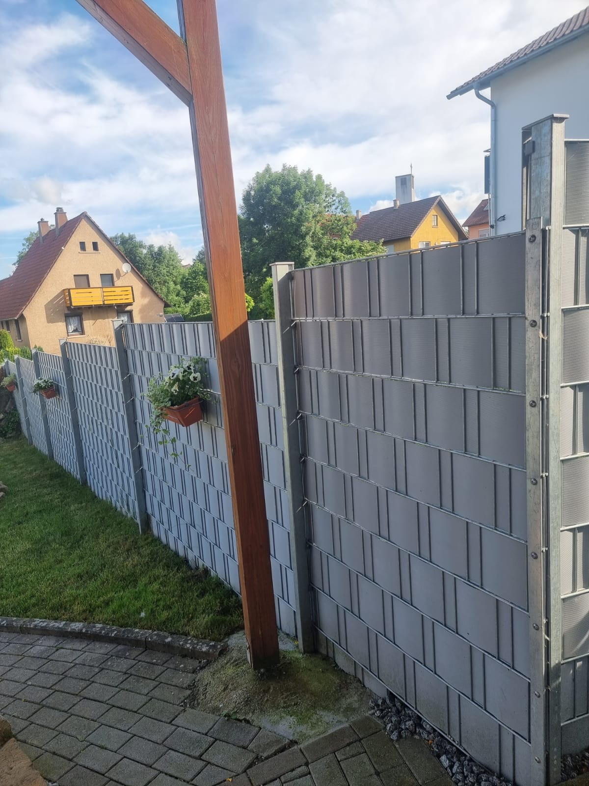 Sichtschutzzaun Projekt 5